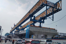 Penampakan Jembatan FO Sekip Ujung Tersambung