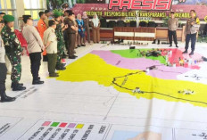 Polres Pagaralam Gelar Tactical Floor Game