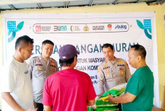 Polres OKI Gelar Gerakan Pangan Murah