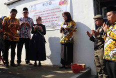 Ketua TP PKK Lahat Letakan Baru Pertama Pembangunan PAUD Bina Insani