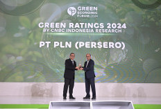 PLN Raih Green Business Ratings Terbaik  Sektor Energi dan Pertambangan