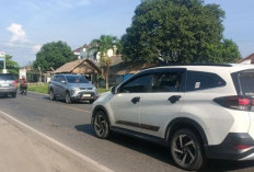 Puncak Arus Balik Idul Fitri di Jalinsum Muara Enim Padat Lancar
