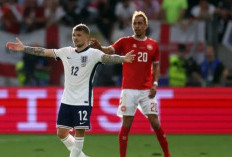 Euro 2024, Inggris Ditahan imbang Denmark 1-1