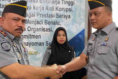 Tujuh Pegawai Lapas Sekayu Terima SK Naik Pangkat