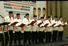 Muhammad Toha Koordinator DPTW PKS Sumsel Kukuhkan Pengurus MPW, DPW dan DSW