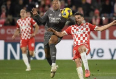 Kalahkan Girona 3-0, Real Madrid Kini Dua Poin di Bawah Barcelona