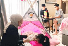 Asik Libur Sekolah, di Wyndham Opi Hotel Palembang Saja, Ada Perlengkapan Kemah dan Dekorasi Penuh Warna