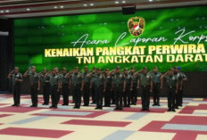 Daftar Lengkap 23 Perwira TNI AD yang Naik Pangkat, KSAD Jenderal Maruli Pimpin Laporan Korps