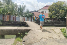 Jerambah Tampa Penyangga Besi Pengaman