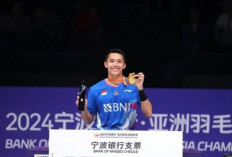 Taklukkan  Li Shi Feng, Jonatan Christie Juara di Kejuaraan Bulu Tangkis Asia  2024