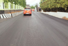 Menjelang Akhir Tahun, Jalan Belakang Kantor Gubernur Sumsel Mulus