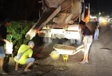 Turunkan Tim Tambal Jalan Hancur dan Berlubang 