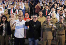 Sosialisasikan Pemilu Damai di hadapan Ribuan Pemilih Pemula Sumsel