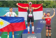 Indonesia Segel Dua Emas dari Triathlon Tour Singapura