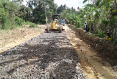 Jalan Talang Mandung Rampung Diperbaiki