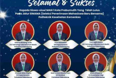 Enam Alumni MAN 1 Prabumulih Diterima di Poltekes Kemenkes