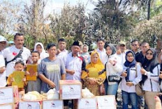 DPD PSI Prabumulih Salurkan Bantuan Sembako