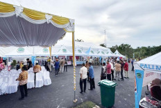 BSB Cabang Pendopo Dorong UMKM PALI , Bantuan Sarana Dagang di Festival Candi Bumi Ayu 2025