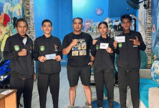 Atlet ISSI  Febby Asal Kota Prabumulih Sumbang Emas