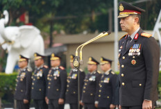 Wakapolda Jadi Inspektur Upacara HUT RI di Polda Sumsel