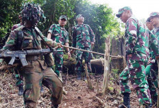 Danrindam II/Swj Tinjau Latihan Berganda Dikmaba