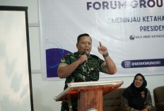  Tekankan Peran TNI dalam Dukung Ketahanan Pangan, Dandim 0402/OKI jadi Narasumber FGD