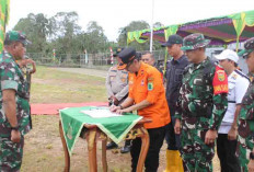 Kasdam II/SWJ Puji Pelaksanaan TMMD di Kabupaten Muba