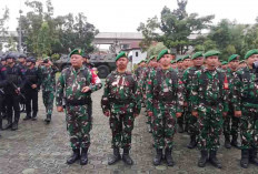 Dandim 0402/OKI Hadiri Apel Pengamanan VVIP Kunker Presiden