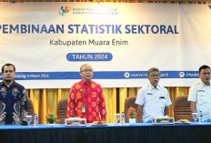 Wujudkan Satu Data, BPS Muara Enim Gelar Pembinaan Statistik Sektoral