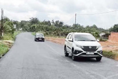 Jalan Padat Karya - Sindur Selesai Diperlebar
