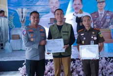 Kapolres OKI Raih Penghargaan Pajak Patuh