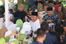 Peringatan Harlah Muslimat dan Fatayat NU,  Gubernur Deru Titip Pesan Syukur 