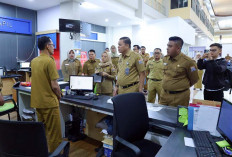 Sekda Palembang Lakukan Sidak untuk Pastikan Kedisiplinan ASN Usai Libur Iduladha