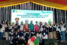 Pemkab Lahat Luncurkan PIN Polio 2024