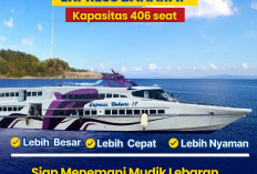 Kapal Baru Express Bahari 1 F, Siap Menemani Mudik Lebaran Masyarakat  Palembang Bangka