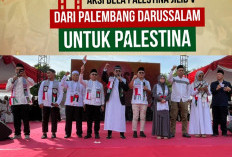 Firdaus Hasbullah Ajak Warga Palembang Memiliki Tanggungjawab Mnendukung perjuangan Palestina