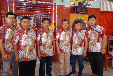 Ratusan Umat Hadiri Perayaan HUT Dewa Lui Hu Tua Lang di Kelenteng Leng Chin Bio Palembang
