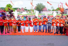 Sambut Meriah Peserta Sekayu Carnaval 2025
