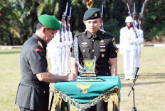 Tongkat Estafet Kepemimpinan Yonarmed 15/Cailendra Beralih ke Letkol Arm Muriadi