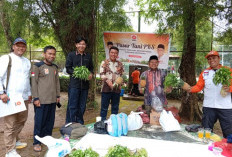 DPD PKS Banyuasin Gelar Pasar Tani dan Cek kesehatan Gratis