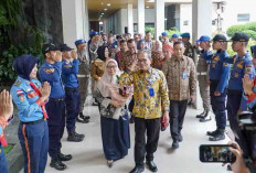 ASN Pemprov Sumsel Iringi Pelepasan Purnabakti Sekda Supriono