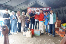 Peduli Sesama, Aliansi Penyelamat BKB Bantu Korban Kebakaran di 1 Ilir
