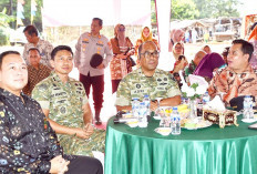 Secara Daring, Danrem 044/Gapo Ikuti Groundbreaking Kopdes Merah Putih se-Indonesia