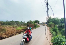 Kabel Internet Menjuntai ke Tanah