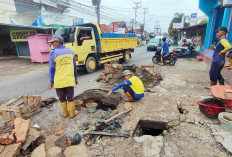 Lobang Besar di Kawasan Pakjo Telah di Perbaiki