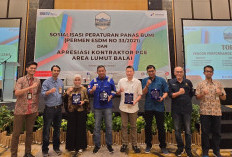 PGE Area Lumut Balai Sosialisasikan Regulasi Panas Bumi dan Apresiasi Kontraktor pada Event Penutupan Bulan K3