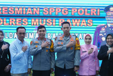 Dukung Ketahanan Pangan, Wakapolda Sumsel Hadiri Peresmian Serentak 1.179 SPPG oleh Presiden Prabowo
