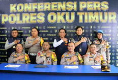 Polres OKUT Sukses Ungkap Empat Kasus Besar