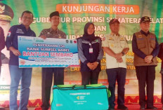 Bank Sumsel Babel Salurkan Ribuan Paket Sembako Bantu Korban Banjir 3 Kabupaten di Sumsel