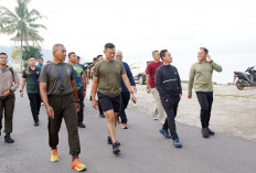 Bangun Imunitas di Alam Terbuka, Pangdam II/Sriwijaya Olahraga di Danau Ranau